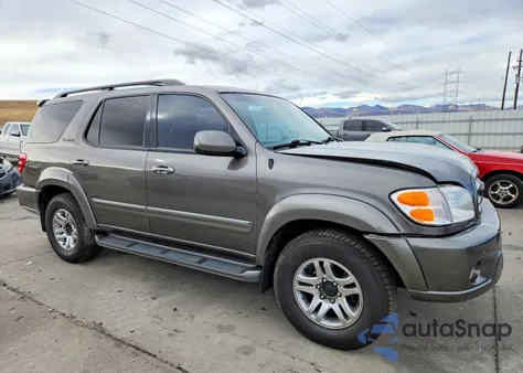 2003 Toyota Sequoia Limited из США, поврежденный, VIN 5TDBT48A23S144929